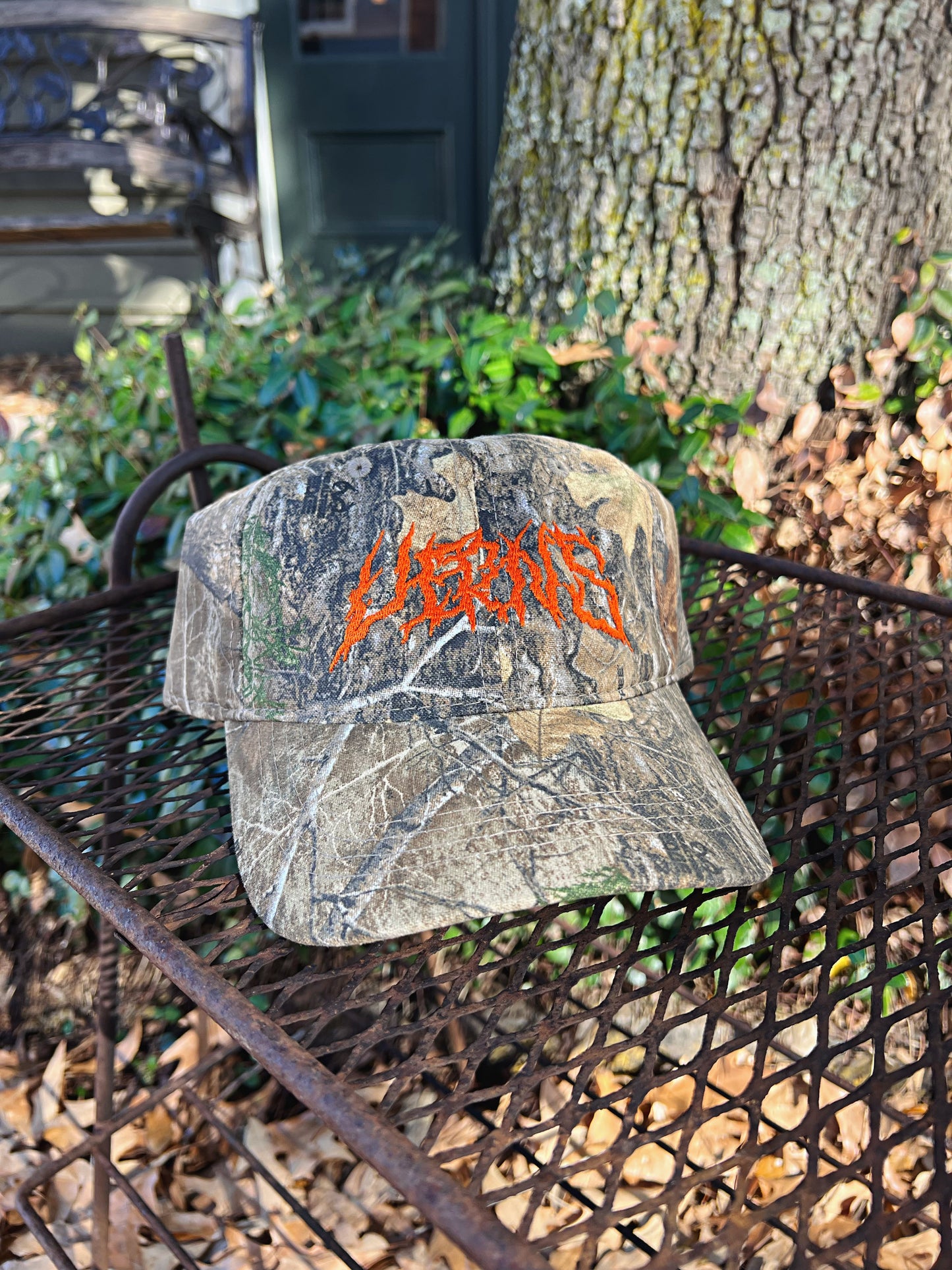 Camo Metal Hat